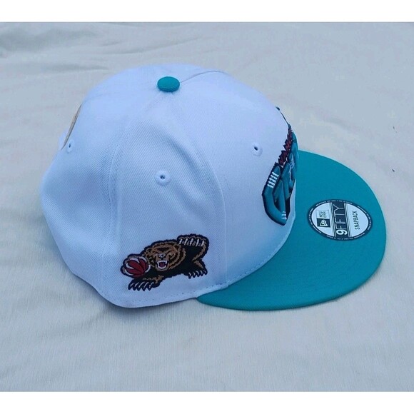 Memphis Grizzlies 9Fifty Hardwood Adjustable Adult Size SnapBack Ball Cap NEW - Picture 2 of 5